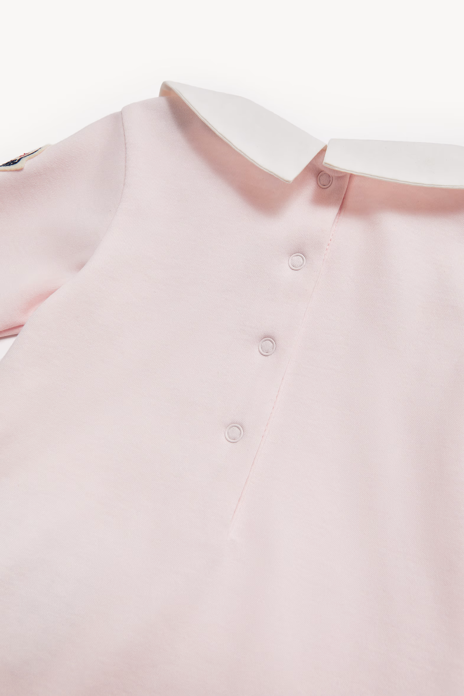 Teddy Bear Logo Cotton Set Girl Light Pink Moncler 4
